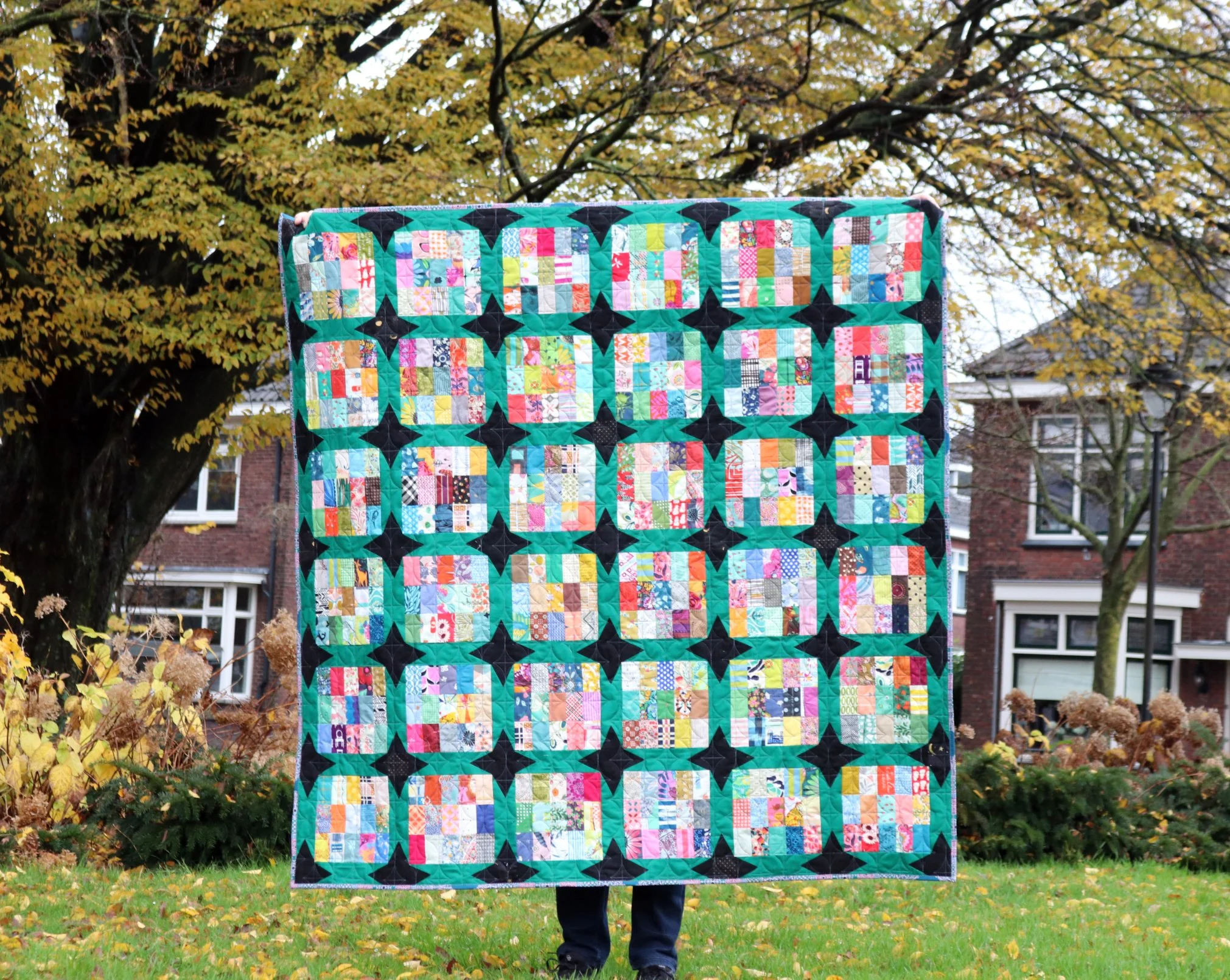 Parsnips+scraps+quilt.+
